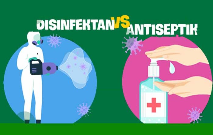 Perbedaan antara Disinfektan dan Antiseptik