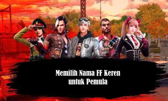 nama free fire keren
