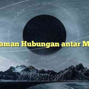 Pemahaman Hubungan antar Manusia