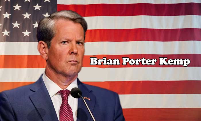 Gubernur Terbodoh brian porter kemp